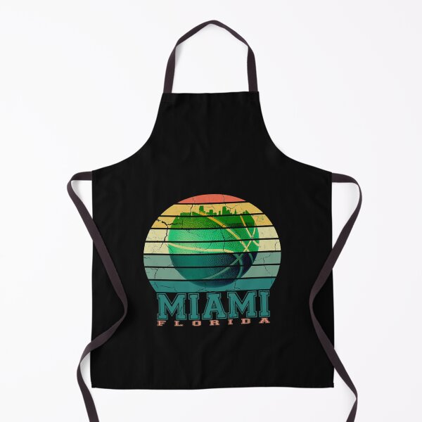 Item preview, Vintage Miami Florida Cityscape Retro Basketball  designed and sold by liliishida.