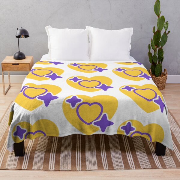 Item preview, Sparkling Purple in Yellow Heart designed and sold by Geckoco.