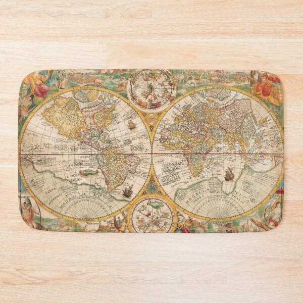 Item preview, Vintage Map  designed and sold by sheldontoney.