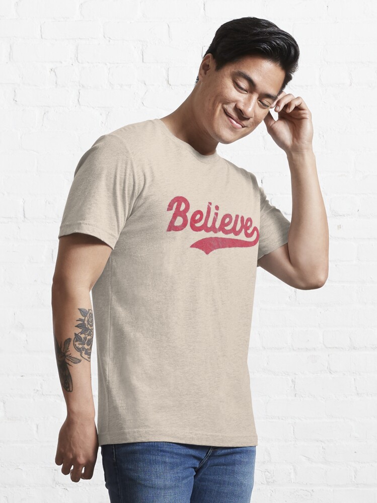 Baseball - Cleveland Indians - Vintage Believe Essential T-Shirt for Sale  by DaSportsMachine