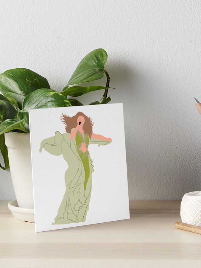 green folklore dress eras tour spin" Art Board Print for Sale by nerfie |  Redbubble