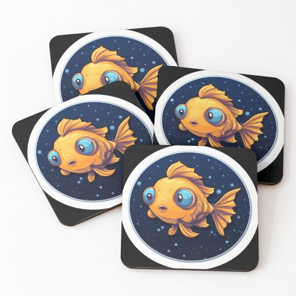Item preview, Kawaii Cute Fish Good Night designed and sold by duke818.