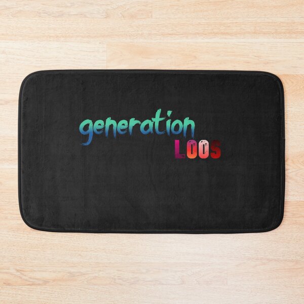 Item preview, generation loss, letters  designed and sold by CraktmanShop.