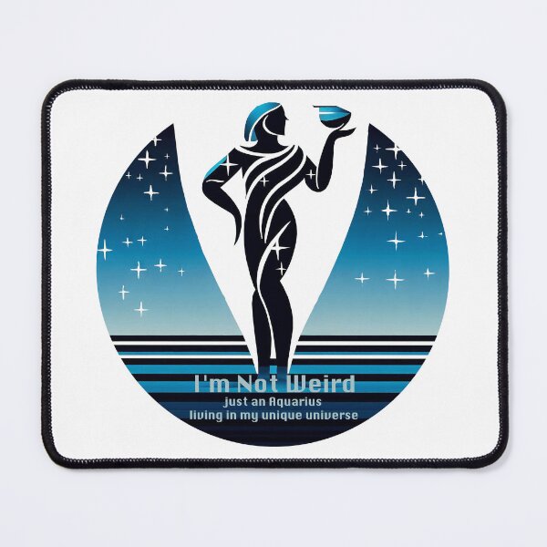 Item preview, Design for Aquarius with Funny Quotation_1 designed and sold by thematics.