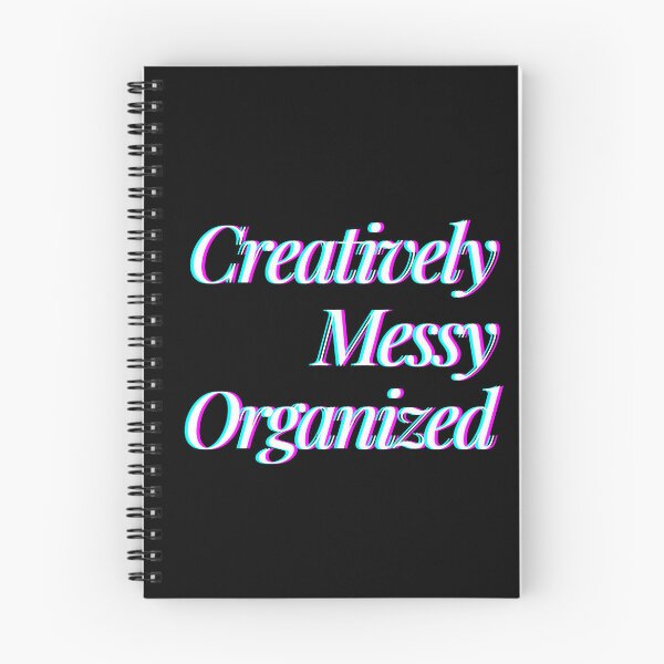 Item preview, Creatively Messy Organized, Language Puns Collection, Word Play Humor, Pun Lover designed and sold by iCherryRed.