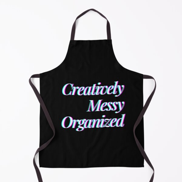 Item preview, Creatively Messy Organized, Language Puns Collection, Word Play Humor, Pun Lover designed and sold by iCherryRed.