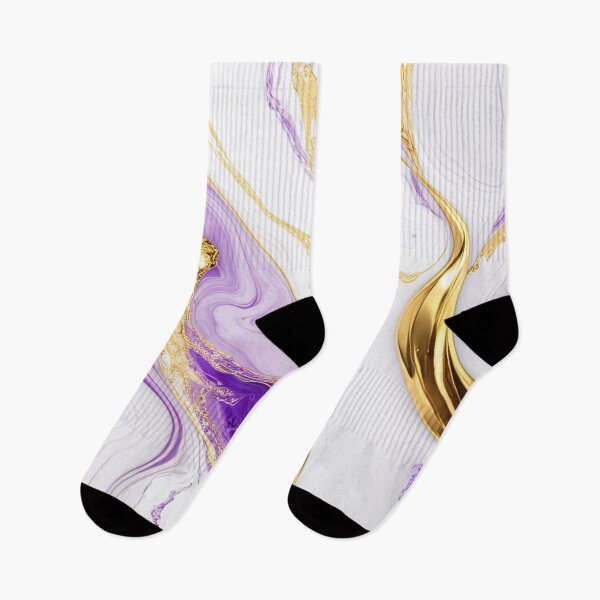 Item preview, Amethyst gold marble designed and sold by fleurdesignart.