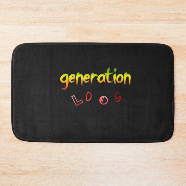 Item preview, generation loss, letters  designed and sold by CraktmanShop.