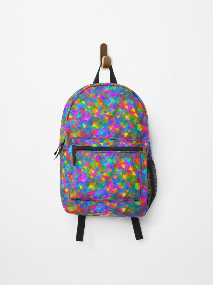 Thumbnail 1 of 3, Backpack, Psychedelic Patterns (Geometry)  designed and sold by Psychedelixxx.