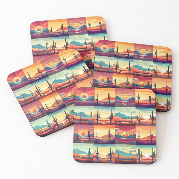 Item preview, Saguaro Desert Sunset designed and sold by NeuralArtDesign.