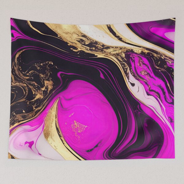 Item preview, Magenta gold marble designed and sold by fleurdesignart.