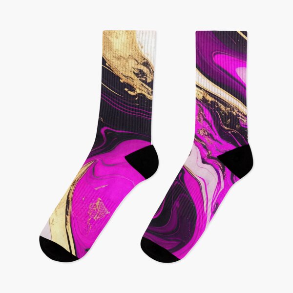 Item preview, Magenta gold marble designed and sold by fleurdesignart.