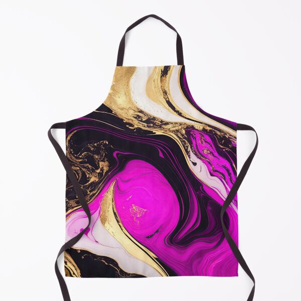 Item preview, Magenta gold marble designed and sold by fleurdesignart.