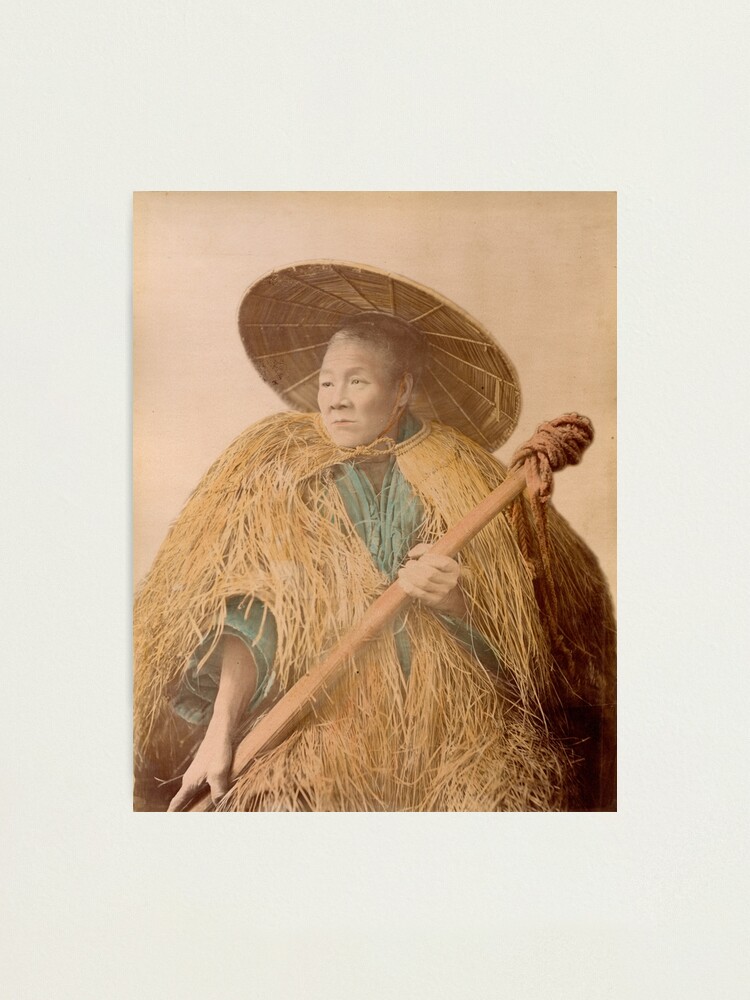 Alternate view of Meiji Coolie, Japan Photographic Print