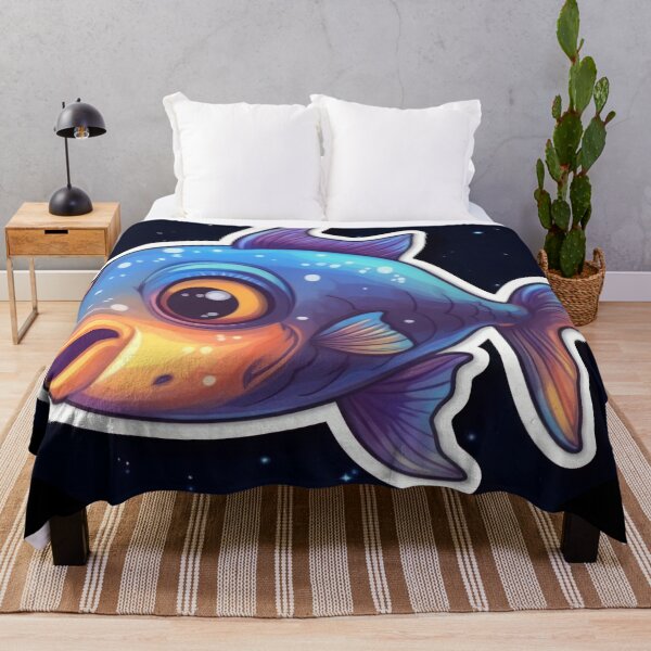 Item preview, Kawaii Cute Fish Good Night designed and sold by duke818.