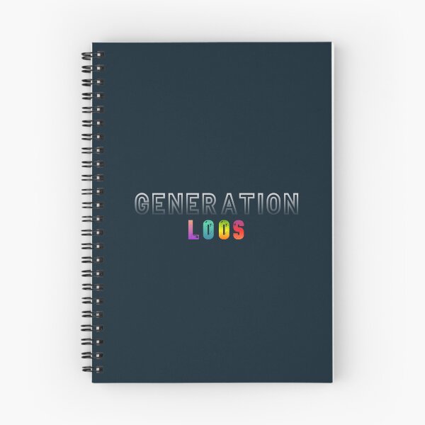 Item preview, generation loss, letters  designed and sold by CraktmanShop.