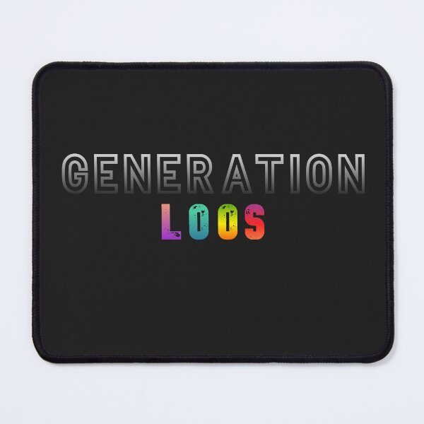 Item preview, generation loss, letters  designed and sold by CraktmanShop.