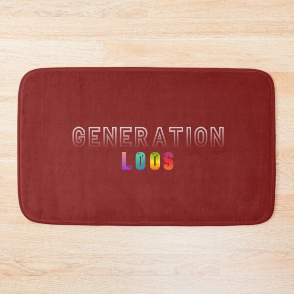 Item preview, generation loss, letters  designed and sold by CraktmanShop.