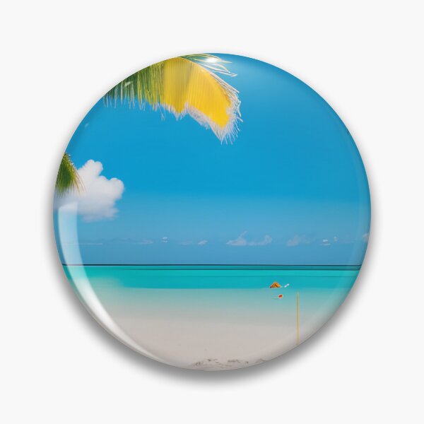Item preview, Vacation Mode: Tropical Beach Stickers for a Carefree Getaway designed and sold by teespedia.