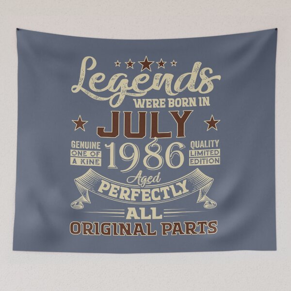 Item preview, Legend Were Born In July 1986 36 Years Old 36 Birthday  DM94256	 designed and sold by gjpvpbmn23.