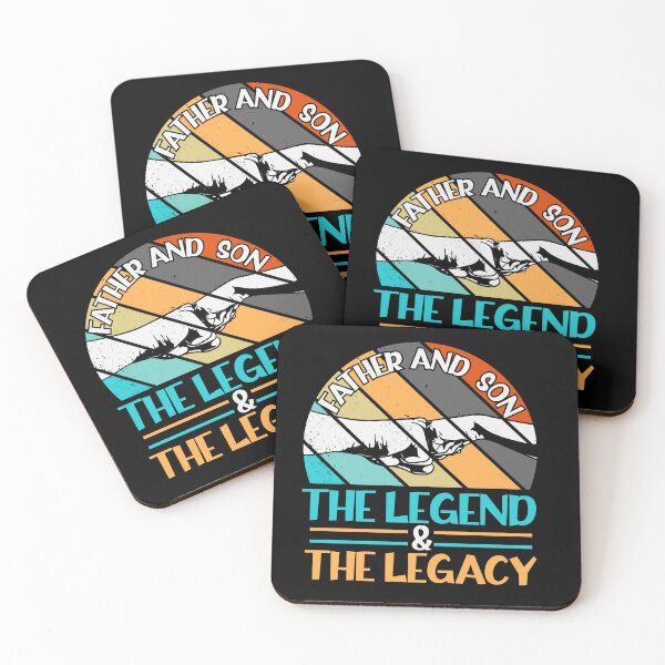 Item preview, Father and Son the Legend, The Legacy - Fathers Day designed and sold by PrintMastery.