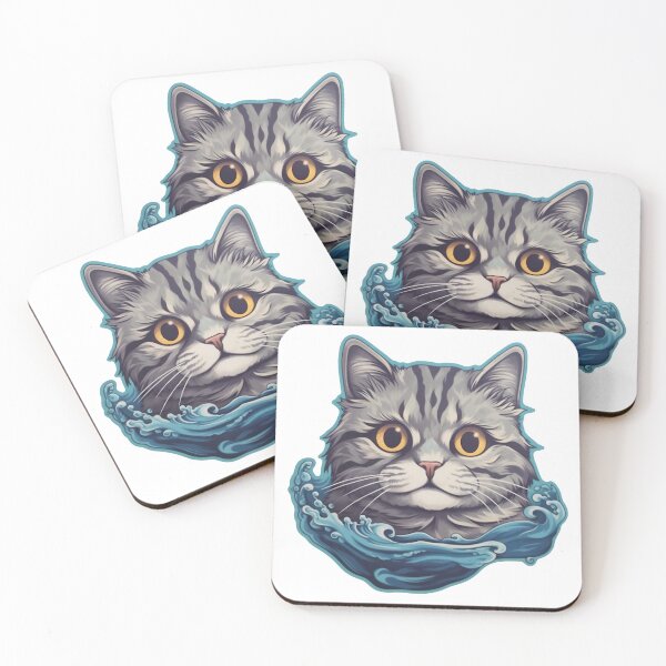 Item preview, Bathing Cat designed and sold by CrittersHub.