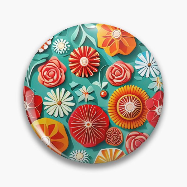 Item preview, Elevate Your Home with Exquisite 3D Kirigami Flower Designs Seamless Vector Flowers Pattern - Premium Design designed and sold by Jisoo Flowers.