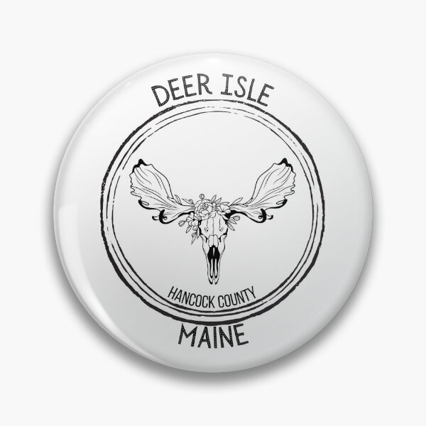 Artikelvorschau, Deer Isle Maine Elchschädel entworfen und verkauft von Ashley Gagnon.