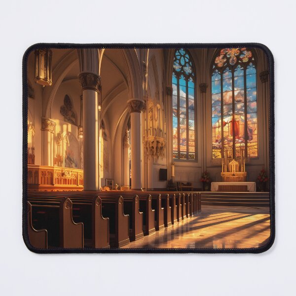 Item preview, Sunset Cathedral I designed and sold by StudioOfAiArts.