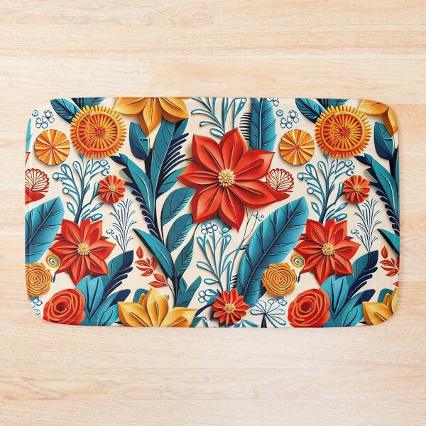 Item preview, Flower Creations Seamless Vector Flowers Pattern - Premium Design designed and sold by Jisoo Flowers.