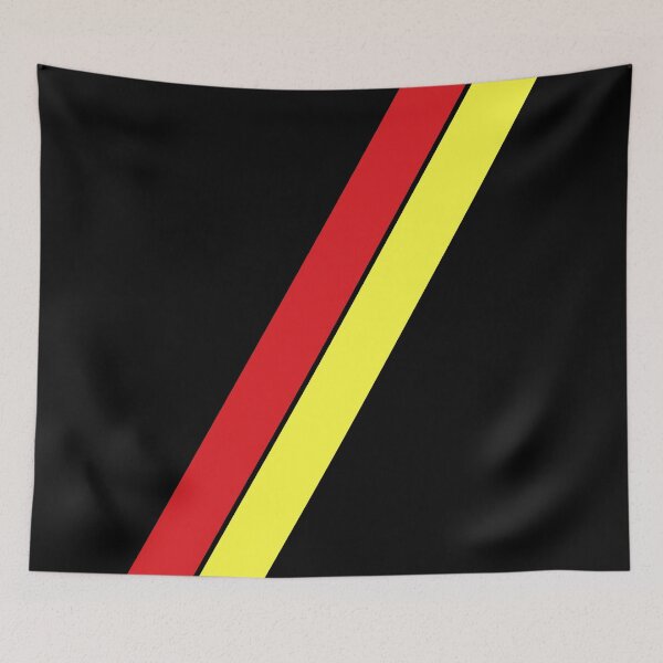 Item preview, Retro Partick Thistle Black Red Yellow Sash 2000 designed and sold by Sporting Colour.
