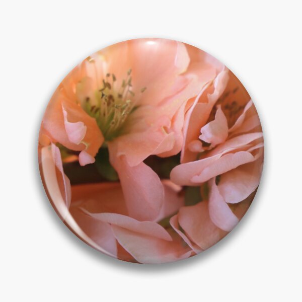 Item preview, Peach Chaenomeles Flowers designed and sold by Sonya Umble.