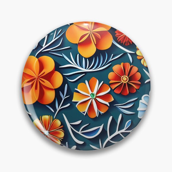 Item preview, Stunning Floral Décor: Explore the World of 3D Kirigami Art Seamless Vector Flowers Pattern - Premium Design designed and sold by Jisoo Flowers.