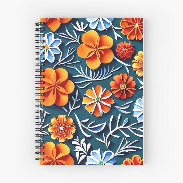 Item preview, Stunning Floral Décor: Explore the World of 3D Kirigami Art Seamless Vector Flowers Pattern - Premium Design designed and sold by Jisoo Flowers.