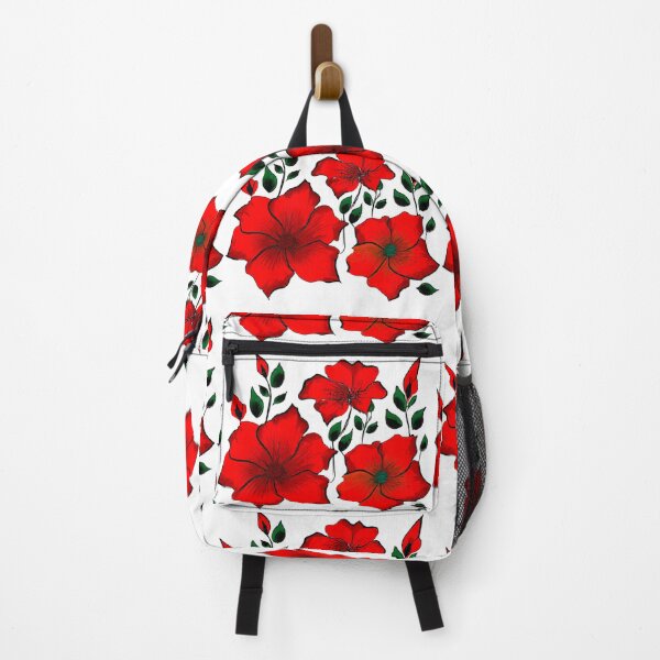 Item preview, Red Floral designed and sold by ClaudeByWarren.