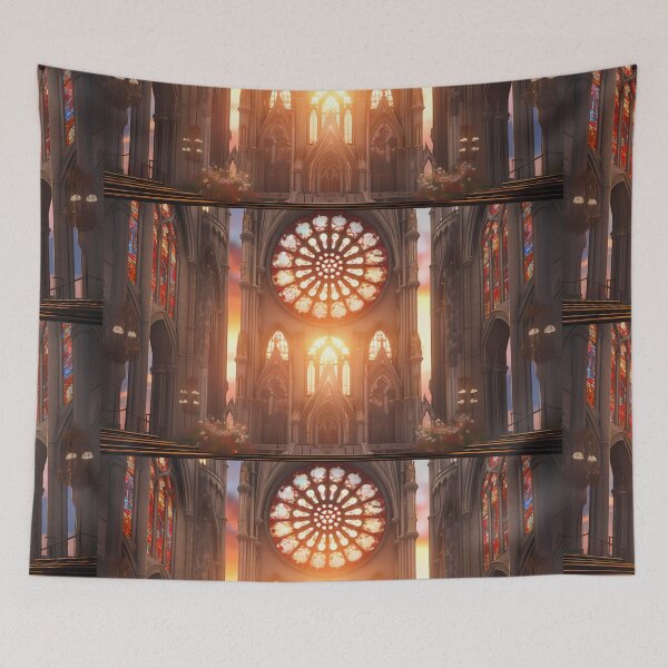 Item preview, Sunset Cathedral IV(Variation B) designed and sold by StudioOfAiArts.