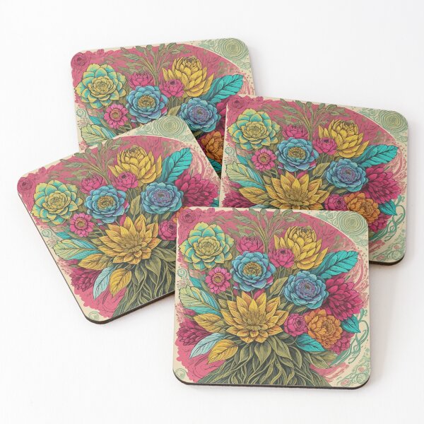 Item preview, Explore the Vintage Charm of Retro Flower Market Tokyo designed and sold by Tamas Das.