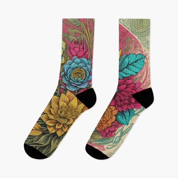 Item preview, Explore the Vintage Charm of Retro Flower Market Tokyo designed and sold by Tamas Das.