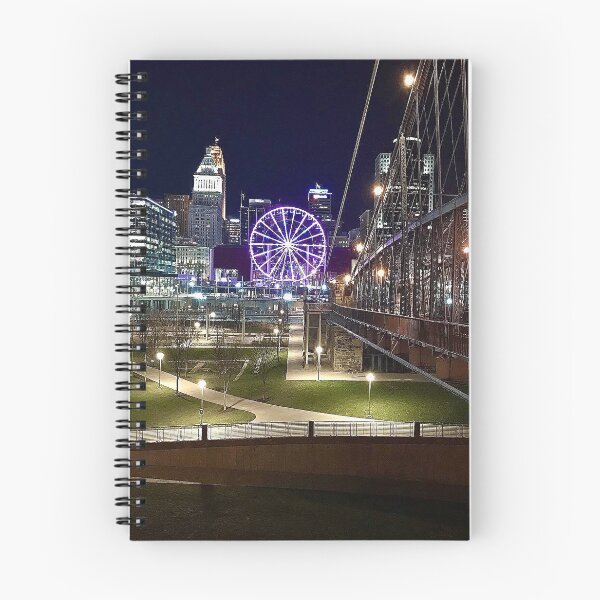 Item preview, Neon Ferris Wheel Meets Skyline designed and sold by Dr. Virginia Braden.