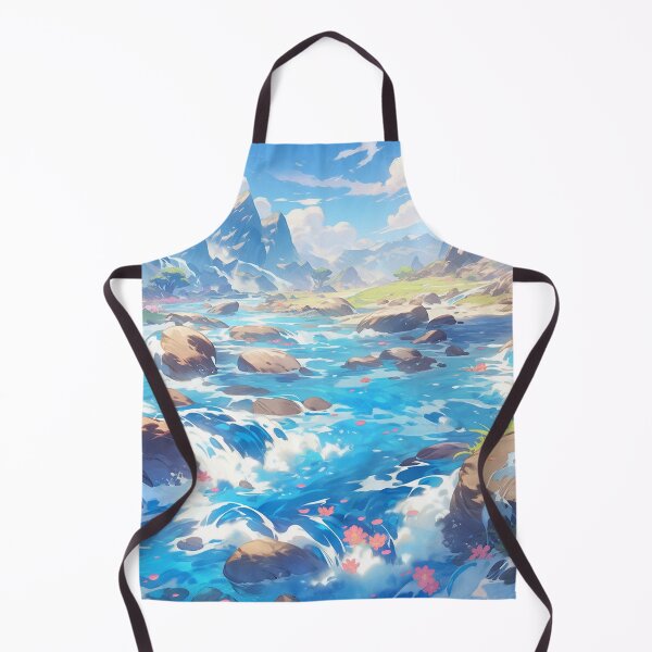Item preview, Dreamy Magical Candycore Landscape with River and Mountains designed and sold by rcwm.