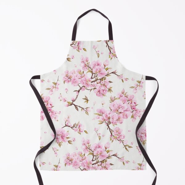 Item preview, watercolor flower Prunus Persica designed and sold by ohmdesignart.
