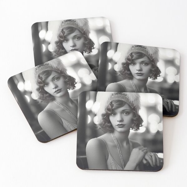 Item preview, Young Hollywood Star: Vintage Beauty in Black and White designed and sold by Piotrek0001.