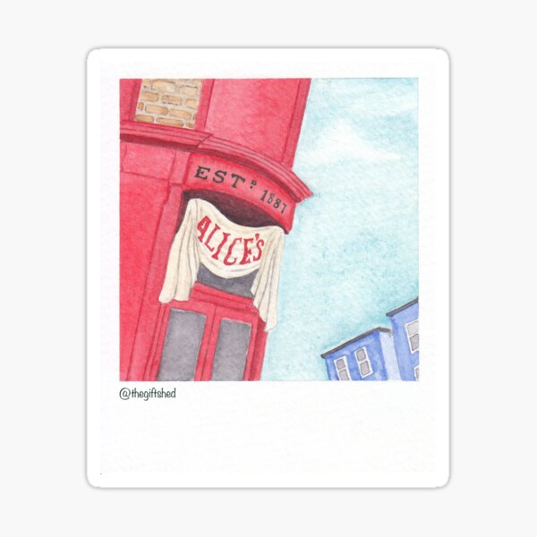 Snapshot: Alice’s Antiques Sticker