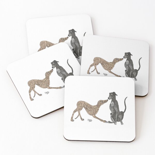 Item preview, Harper and Benson - Robot Greyhounds Sticker  designed and sold by NellyFurtadoa.