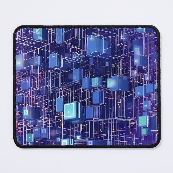 Item preview, Cubic Internet Pattern – Seamless designed and sold by GalacticLabs.