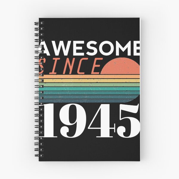 Item preview, Awesome Since 1945, 78 Years Old, Funny 78th Birthday Quote Idea With Vintage Retro For Women designed and sold by AllisonRitchie7.