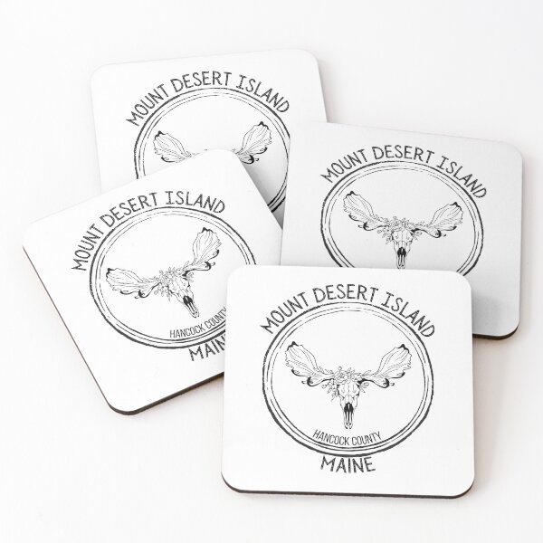 Item preview, Mount Desert Island Maine Moose Skull designed and sold by Ashley Gagnon.