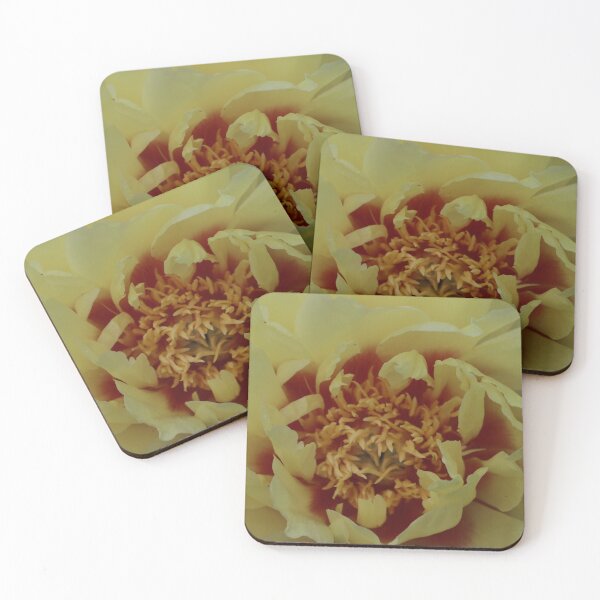 Item preview, Yellow Macro Peony Flower designed and sold by Sonya Umble.