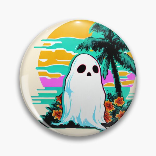 Artikelvorschau, Summerween – Geisterjagd mit Palmen entworfen und verkauft von pocketart2023.