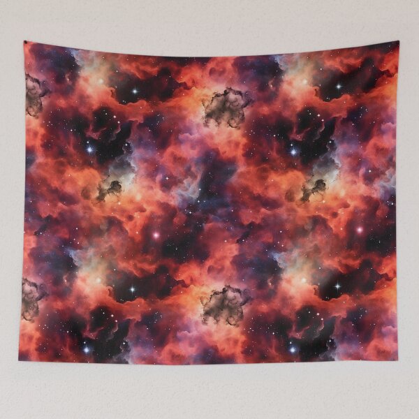 Item preview, Red-Black Nebula – Seamless designed and sold by GalacticLabs.